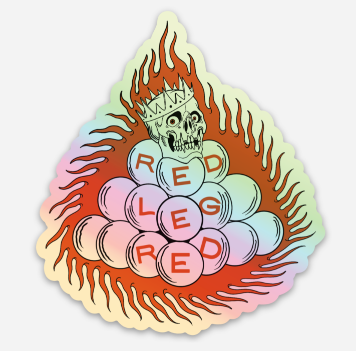 RLR Logo Holographic Sticker